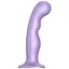 Насадка для страпона Strap-On-Me Dildo Plug P&G Lilas Metallic XL - миниатюра 1