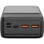 Зовнішній акумулятор XO PR201 30000mAh 65W Black [120556] - мініатюра 3