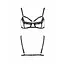 Бюстгальтер-стрепи з мереживом SOLON BRA black - Passion Exclusive L/XL - мініатюра 5