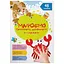 Книга Малюємо пальчиками, долоньками й кулачками. Крабик 3429 Різнокольоровий - миниатюра 1