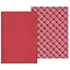 Бумага с рисунком "Клеточка" А4(21х29,7см) двухсторонняя Красная 300г/м2 Heyda - миниатюра 1