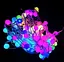 Розумна світлодіодна музична гірлянда 100LED, 10 м, кольорові RGB кульки з USB живленням та дистанційним - мініатюра 6