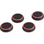 Накладки на стики Thumb Grips 4-pack для PS4/PS5/Xbox Black Red [140709] - миниатюра 2