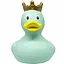 Уточка FunnyDucks Тиффани в короне бирюзовая (1927) - миниатюра 2