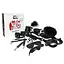 Набір Art of Sex - Maxi BDSM Set Leather, 13 предметів, натуральна шкіра, Чорний - мініатюра 3