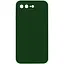 Чехол Silicone Case Square Full Camera Protective AA No Logo для Apple iPhone 7 plus/8 plus 5.5 Зеленый/Army green - миниатюра 1