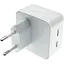 Зарядное устройство Emy Power Adapter MHJE3ZM/A 35W 2 USB-C Dual Type-C Port 35W 3.0A - миниатюра 1