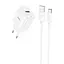 МЗП Hoco C140A Smart QC3.0 (1USB/3A) + Type-C White - мініатюра 1