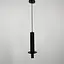 Підвіс Aurea із чорним бетонним корпусом 38х6 см Line.F MJ 161-120*430 BK - мініатюра 4