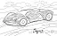 Розмальовка з машинами. Автомобілі - мініатюра 2