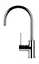 Смеситель для кухни Corsan Lugo хром з подвижным носиком CMB7522CH Хром - миниатюра 1