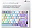 Клавиатура игровая механическая беспроводная Ajazz AK-820WP PRO White-Purple RGB Flying Fish Switch Hot-Swap 2.4G/Bluetooth/USB - миниатюра 14