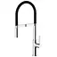 Смеситель для кухни с подключением питьевой воды Imprese Boa 55901 Черный - миниатюра 1