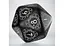 Настольная игра Q-Workshop Кубик D20 Level Counter Black & white Die , 1 шт. (20LEV01) - миниатюра 2