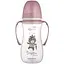 Пляшка Canpol babies PP Easystart Bonjour Paris антиколікова з широким отвором та ручками 300 мл рожева (35/241_pin) - мініатюра 1