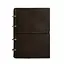 Шкіряний блокнот А4 на кільцях (Софт-бук) 9.0 в м'якій обкладинці темно-коричневий Crazy Horse - мініатюра 8