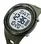 Годинник чоловічий наручний спортивний Skmei 2192 (Зелений з білим) - мініатюра 3