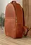 Кожаный рюкзак Groove L светло-коричневый старинный - миниатюра 10