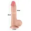 Фалоімітатор Sliding-Skin Dual Layer Dong 8'' 20 см тілесний - мініатюра 6