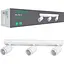 Светильник накладной Ardero ML316-3 MR16 G5.3 тройной поворотный белый (80210) - миниатюра 1