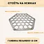 Комплект з 2 форм пельменниця кругла та пельменниця шестигранна, ХЕАЗ 86535 - мініатюра 6