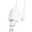 МЗП Borofone BN14 Royal PD30W+QC3.0 (1USB-A/1C) + кабель Type-C to Type-C White - мініатюра 3