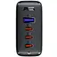 МЗП Acefast A37 PD100W+QC3.0 GaN (1USB-A/3C) + кабель Type-C to Type-C 2m Black - мініатюра 3