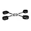 BDSM набір Lockink Hogtie Set чорний - мініатюра 6