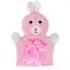 Мочалка-рукавичка для купання малюків MGZ-0911(Pink) Зайчик - мініатюра 1
