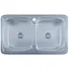 Кухонная мойка WEZER 7848(0,8)D/D 1037513 - миниатюра 1