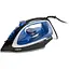Утюг Holmer HIC-2640, Blue/Black, 2600W, керамика, паровой удар 140 г/мин, постоянная подача пара 40 г/мин, вертикальная отпарка, очистка от накипи - миниатюра 1