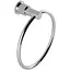 Кільце для рушника Kugu Eva 104 Хром - мініатюра 1
