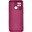 Чехол Silicone Cover Lakshmi Full Camera (A) для Xiaomi Poco C40 Бордовый / Marsala - миниатюра 2