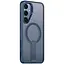 Чохол Epik TPU Breeze with MagSafe stand для Samsung Galaxy S26/S26 Pro Blue - мініатюра 2