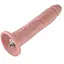 Фалоімітатор 10.2″ із вібрацією для секс-машин Hismith Silicone Dildo with Vibe, KlicLok, пульт ДУ - мініатюра 1