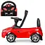 Дитяча каталка-толокар Bambi Racer з музикою та світлом червона (M 3147B-3) - мініатюра 3