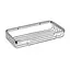 Мыльница Bemeta Cytro прямоугольная хром/мат 104308072, Нержавеющая сталь - миниатюра 1