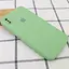 Чехол Silicone Case Square Full Camera Protective AA для Apple iPhone XS Max 6.5 Мятный/Mint - миниатюра 2