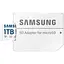 Карта памяти Samsung microSDXC 1TB Class 10 UHS-I U3 V30 A2 EVO Plus + SD Adapter (MB-MC1T0SA/EU) (112840) - миниатюра 3