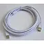Кабель ATcom USB 2.0 AM/BM 5m 2ferrite white (10109) - мініатюра 2
