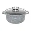 Набор кастрюль 3020/22/24-SN из 3 предметов с мраморным покрытием (2.3 л, 3.2 л и 4.5 л), Zauberg Серый 87702 - миниатюра 7