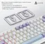 Клавиатура игровая механическая Ajazz AK-820-Max Magnetic Switch USB RGB White - миниатюра 7