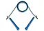 Швидкісна скакалка EasyFit Speed Cable Rope 3 м для схуднення, синя - мініатюра 1