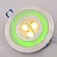 Світильник точковий Brille LED-103A/3W WW+2W Green 60 L60-009 - мініатюра 3