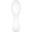 Вакуумний стимулятор клітора з вібрацією Satisfyer Curvy Trinity 5+ білий - мініатюра 1