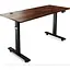 Компьютерный стол с регулируемой высотой Di Volio Biago коричневый - миниатюра 9