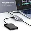 USB-хаб Ugreen CM219 4-in-1 USB Type-A to 4xUSB 3.0 HUB 1.5m Black (90879) - мініатюра 7