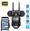 Вулична WiFi IPкамера SC28  15Мп  чорна 3 незалежних об'єктиви поворотні duplication - мініатюра 1
