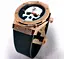 Мужские наручные часы Hublot с черепом 45 мм Золотой (2104618465) - миниатюра 2
