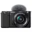 Бездзеркальний фотоапарат Sony ZV-E10 Kit 16-50mm f3.5-5.6 OSS Black (ILCZVE10LB.CEC) [88779] - мініатюра 1